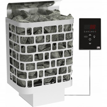 Электрическая печь SAWO KRIOS настенная (без пульта, встроенный блок мощности, 4,5 кВт, нержавеющая сталь) Электрическая печь SAWO KRIOS настенная (без пульта, встроенный блок мощности, 4,5 кВт, нержавеющая сталь)