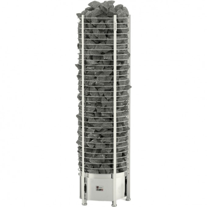 Электрическая печь SAWO TOWER 12 кВт выносной пульт круглая TH9-120NS-P Электрическая печь SAWO TOWER 12 кВт выносной пульт круглая TH9-120NS-P