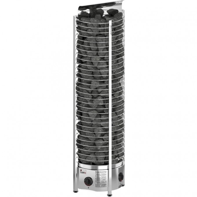 Электрическая печь SAWO TOWER (4,5 кВт, встроенный пульт, пристенная) TH3-45NB-WL-P Электрическая печь SAWO TOWER (4,5 кВт, встроенный пульт, пристенная) TH3-45NB-WL-P