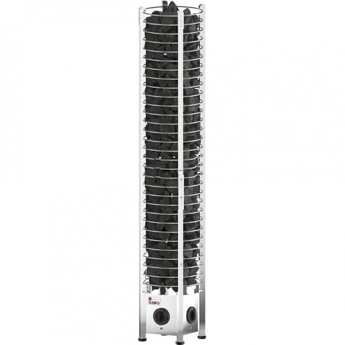 Электрическая печь SAWO TOWER (6 кВт, встроенный пульт, нержавейка) TH3-60NB-P Электрическая печь SAWO TOWER (6 кВт, встроенный пульт, нержавейка) TH3-60NB-P