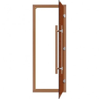 Комплект двери с "бронзовым" стеклом SAWO 741-4SGD-1 (7/19, кедр) Комплект двери с "бронзовым" стеклом SAWO 741-4SGD-1 (7/19, кедр)